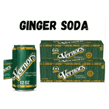 Vernors Classic Original Ginger Ale Soda Soft Drink - 2 Cases (24 Cans)