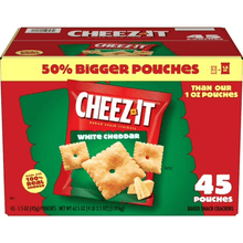 [ 1 PACK ] Cheez-It White Cheddar Snack Packs, 1.5 oz., 45 pk.