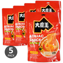 Mowon Konjac Snacks, Spicy Sesame Flavor 206g x 5 Packs