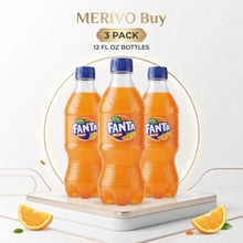 , 3 Count Orange Soda Soft Drink, Fruity & Refreshing Carbonated Beverage, 12 Fl Oz Bottles, 3 Count – Packaging May Vary