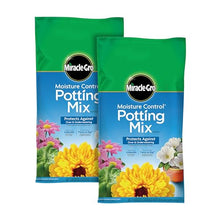 Miracle-Gro Moisture Control Potting Mix, 16 qt. (2-Pack) — Complimentary Gift with $51+ Orders; If the Gift Is Out of Stock or Its Price Rises, Order Cancelled with Full Refund Before Shipment