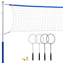 Franklin Sports Complete Badminton Net Set for 4 Players - Recreational — Complimentary Gift with $62+ Orders; If the Gift Is Out of Stock or Its Price Rises, Order Cancelled with Full Refund Before Shipment