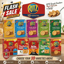 RITZ Crackers & Match Flavors | Fresh Snacks, Travel Snacks | Choose 1 Flavor | Shelf-Stable, (8 Multi Snack Packs)