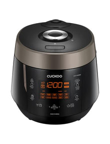 Cuckoo CRP-P0609S High Pressure Rice Cooker 12-Cup Cooked Black — Complimentary Gift with $816+ Orders; If the Gift Is Out of Stock or Its Price Rises, Order Cancelled with Full Refund Before Shipment