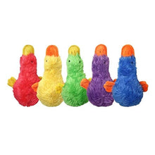 Multipet Duckworth Squeak Plush Dog Toy, 4 Inches (Pack of 2) (One of each Color) — Complimentary Gift with $42+ Orders; If the Gift Is Out of Stock or Its Price Rises, Order Cancelled with Full Refund Before Shipment