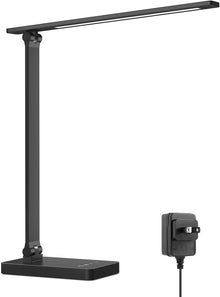 Lepro LED Touch Desk Lamp, 9.5W 750LM, 5 Color Modes, Black — Complimentary Gift with $70+ Orders; If the Gift Is Out of Stock or Its Price Rises, Order Cancelled with Full Refund Before Shipment