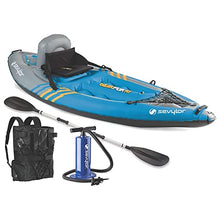 Sevylor QuickPak K1 1-Person Inflatable Kayak — Complimentary Gift with $415+ Orders; If the Gift Is Out of Stock or Its Price Rises, Order Cancelled with Full Refund Before Shipment