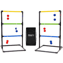 GoSports Ladder Toss Indoor & Outdoor Game Set with 6 Soft Rubber Bolo Balls ... — Complimentary Gift with $80+ Orders; If the Gift Is Out of Stock or Its Price Rises, Order Cancelled with Full Refund Before Shipment