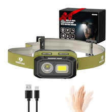 Mossy Oak 600 Lumens LED Headlamp, Motion Sensor, Magnetic Base, Rechargeable — Complimentary Gift with $48+ Orders; If the Gift Is Out of Stock or Its Price Rises, Order Cancelled with Full Refund Before Shipment