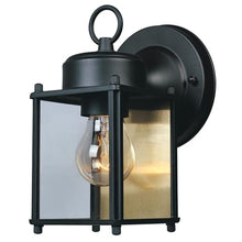 DESIGNERS FOUNTAIN Preston 8 Inch Outdoor Wall Light, Black, 1161-BK — Complimentary Gift with $132+ Orders; If the Gift Is Out of Stock or Its Price Rises, Order Cancelled with Full Refund Before Shipment