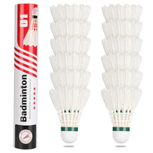 Goose Feather Badminton Shuttlecocks Birdies, 12 Pack Hight Speed Training Ba... — Complimentary Gift with $45+ Orders; If the Gift Is Out of Stock or Its Price Rises, Order Cancelled with Full Refund Before Shipment