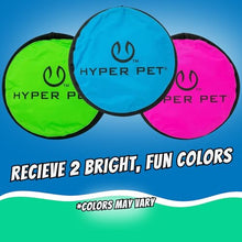Hyper Pet Flippy Flopper Flying Disc Soft Dog Toy 9 Inch, Floats, 2 Pack — Complimentary Gift with $47+ Orders; If the Gift Is Out of Stock or Its Price Rises, Order Cancelled with Full Refund Before Shipment