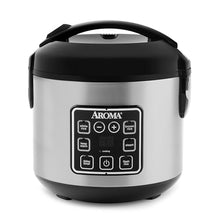 Aroma ARC-914SBD Digital Rice Cooker 4-Cup Uncooked Stainless Steel — Complimentary Gift with $116+ Orders; If the Gift Is Out of Stock or Its Price Rises, Order Cancelled with Full Refund Before Shipment
