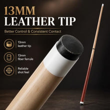 HMQQ 48/58 Inch 2-Piece Hardwood Pool Cues, 2/4 Pack, Two-Tone, 58in 20 oz — Complimentary Gift with $59+ Orders; If the Gift Is Out of Stock or Its Price Rises, Order Cancelled with Full Refund Before Shipment