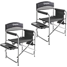 KingCamp 2-Pack Directors Camping Chair — Complimentary Gift with $176+ Orders; If the Gift Is Out of Stock or Its Price Rises, Order Cancelled with Full Refund Before Shipment