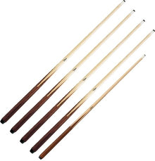 Viper One-Piece 5-Cue Assortment - Four 57" Maple Bar Billiard Cues (18, 19, ... — Complimentary Gift with $235+ Orders; If the Gift Is Out of Stock or Its Price Rises, Order Cancelled with Full Refund Before Shipment