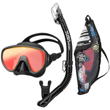 TUSA Sport Serene Mask and Dry Snorkel Combo — Complimentary Gift with $160+ Orders; If the Gift Is Out of Stock or Its Price Rises, Order Cancelled with Full Refund Before Shipment