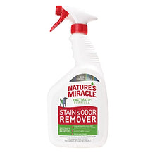 Nature's Miracle Dog Stain & Odor Remover, Enzymatic Cleaner, 32 oz — Complimentary Gift with $35+ Orders; If the Gift Is Out of Stock or Its Price Rises, Order Cancelled with Full Refund Before Shipment
