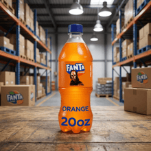Fanta Orange Soda Pop Drink, Refreshing Citrus Flavor, 20 fl oz Bottle