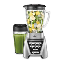 Oster Pro 1200 Blender with Glass Jar & 24oz To-Go Cup, 7 Speeds, Brushed Nickel — Complimentary Gift with $202+ Orders; If the Gift Is Out of Stock or Its Price Rises, Order Cancelled with Full Refund Before Shipment