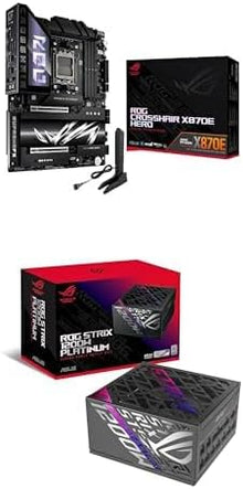 ASUS ROG Crosshair X870E Hero (X870E, E-ATX) — Complimentary Gift with $274+ Orders; If the Gift Is Out of Stock or Its Price Rises, Order Cancelled with Full Refund Before Shipment
