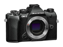 OM SYSTEM OM-5 Mark II Mirrorless Camera Body (Black) — Complimentary Gift with $1701+ Orders; If the Gift Is Out of Stock or Its Price Rises, Order Cancelled with Full Refund Before Shipment