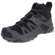 Salomon X Ultra 4 Mid GORE-TEX Hiking Boots, Black/Magnet — Complimentary Gift with $265+ Orders; If the Gift Is Out of Stock or Its Price Rises, Order Cancelled with Full Refund Before Shipment