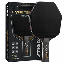 STIGA Cybershape Eclipse Ping Pong Paddle — Complimentary Gift with $113+ Orders; If the Gift Is Out of Stock or Its Price Rises, Order Cancelled with Full Refund Before Shipment