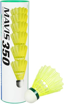 Yonex Mavis 350 Nylon Badminton Shuttlecocks — Complimentary Gift with $47+ Orders; If the Gift Is Out of Stock or Its Price Rises, Order Cancelled with Full Refund Before Shipment