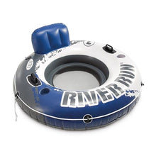 Intex River Run 1 Inflatable Floating Lounge with Backrest — Complimentary Gift with $49+ Orders; If the Gift Is Out of Stock or Its Price Rises, Order Cancelled with Full Refund Before Shipment