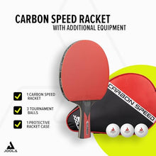 JOOLA Infinity Carbon Professional Table Tennis Paddle with Cover – Ergonomic... — Complimentary Gift with $62+ Orders; If the Gift Is Out of Stock or Its Price Rises, Order Cancelled with Full Refund Before Shipment