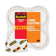Scotch Long Lasting Storage Packing Tape Clear — Complimentary Gift with $41+ Orders; If the Gift Is Out of Stock or Its Price Rises, Order Cancelled with Full Refund Before Shipment