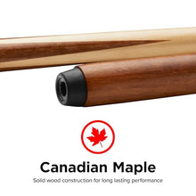 Viper One-Piece 5-Cue Assortment - Four 57" Maple Bar Billiard Cues (18, 19, ... — Complimentary Gift with $235+ Orders; If the Gift Is Out of Stock or Its Price Rises, Order Cancelled with Full Refund Before Shipment