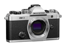 OM SYSTEM OM-3 Mirrorless Camera Body (Silver) — Complimentary Gift with $2814+ Orders; If the Gift Is Out of Stock or Its Price Rises, Order Cancelled with Full Refund Before Shipment