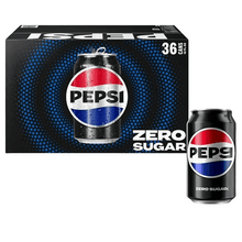 Pepsi Zero Sugar, 12 fl. oz., 36 pk.