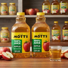 Mott's 100% Apple Juice – 32 Fl Oz (2 Count)