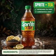 Sprite + Tea Lemon-Lime Soda with Tea Flavor Pack of 1