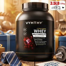 VYHTHY, 3.5 Lb Chocolate Protein Powder, Whey Protein Powder Supplement, Chocolate Flavor, Milk Chocolate, for Water, Milk And Smoothies, Whey Isolate, Zero Added Sugar, Gluten Free, Dairy Free, Gluten Free, Unisex, 3.5 Lb-Father's Day Gifts