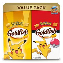 Goldfish Combo Pack, Pokémon Cheddar & Pikachu Edition Cheddar Baked Snack Crackers, Crunchy Cheese Snacks
