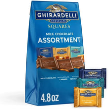 GHIRARDELLI Milk Chocolate Candy SQUARES Assortment, 4.8 oz Bag