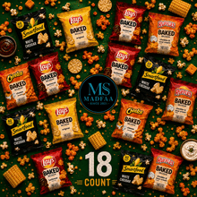 Frito-Lay Baked and Popped Mix Snack Variety Pack, 18 Count Assorted Single Serve Bags, Includes Baked Chips and Popped Snack Favorites, Individually Wrapped Crunchy Snacks Lunch Boxes, Work Snacks, Travel, Family Gatherings & On-the-Go Convenience