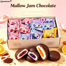 130g Bagged Filled Chocolate Marshmallows, Smooth Chocolate Shell with Soft Marshmallow, Flavorful Casual Sweet Treats