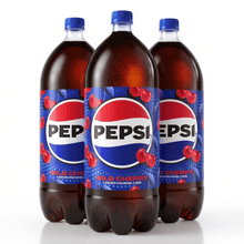 (2 Pack) Pepsi Wild Cherry Cola Soda, 2 Liter Bottles — 4 Liters Total