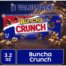 Milk Chocolate Crunch Candy with Crisped Rice, Crunchy Chocolate Candy Pieces, Theater Style