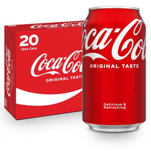 Coca-Cola Soda Soft Drink, 12 fl oz, 20 Pack