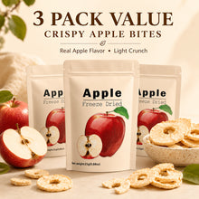 Crispy Freeze-Dried Apple Chips, Sweet Crunchy Fruit Bites, Ready-To-Eat Apple Snack for Office, Lunch Boxes, Travel, Parties, And Holiday Sharing