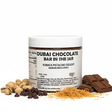 Dubai Chocolate In a Jar - Pistachio Kunafa Crunchy Delight, Sweet, Chocolate Arabian Indulgence - 8 OZ (226g) Jar