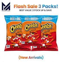 3-Packs, Cheetos Crunchy Cheddar Cheese Snacks, 17.37 oz Each.