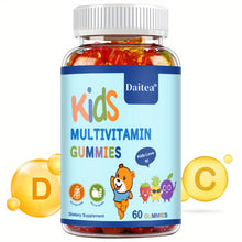 Multivitamin Gummies for Kids, Vitamin A, C, B6, B12, D, C, Zinc & More - Support Heart Health - 60 Gummies