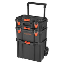 beyond by BLACK+DECKER BLACK+DECKER BDST60500APB Stackable Storage System - 3 Piece (Small, Deep Toolbox, and Rolling To — Complimentary Gift with $129+ Orders; If the Gift Is Out of Stock or Its Price Rises, Order Cancelled with Full Refund Bef...